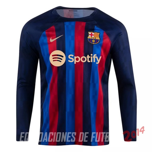 Camiseta Del Barcelona Manga Larga Primera 2022/2023