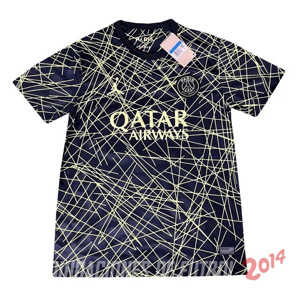 Camiseta Del Paris Saint Germain Especial 2022/2023 Negro Amarillo