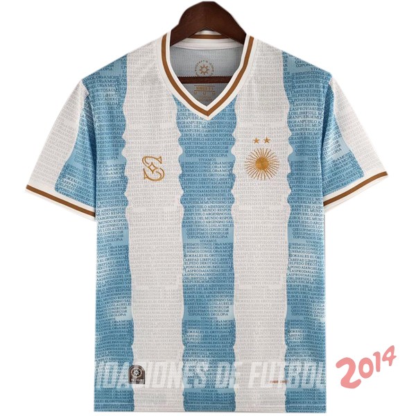 Tailandia Edición Conmemorativa Camiseta Del Argentina Primera 2022