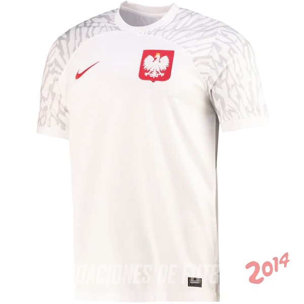 Camiseta De Polonia de la Seleccion Primera Copa del mundo 2022