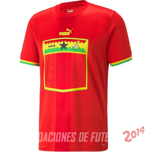 Tailandia Camiseta De Ghana de la Seleccion Seconda Copa del mundo 2022