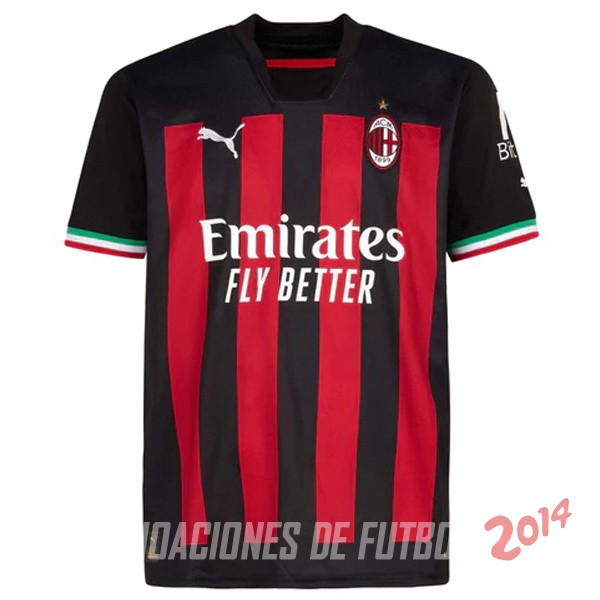 Camiseta Del AC Milan Primera 2022/2023