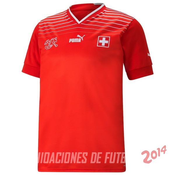 Camiseta De Suiza de la Seleccion Primera Copa del mundo 2022