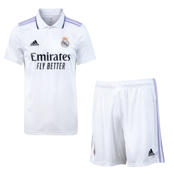 Camiseta Real Madrid Conjunto Completo Ninos Primera 2022/2023