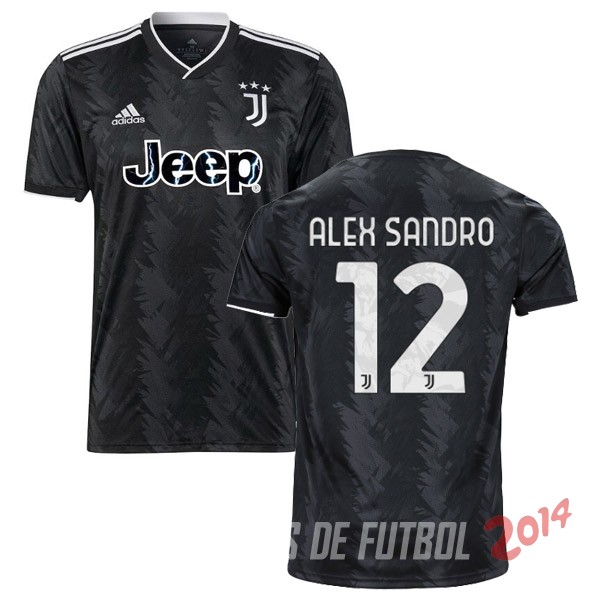 NO.12 Alex Sandro de Camiseta Del Juventus Seconda Equipacion 2022/2023