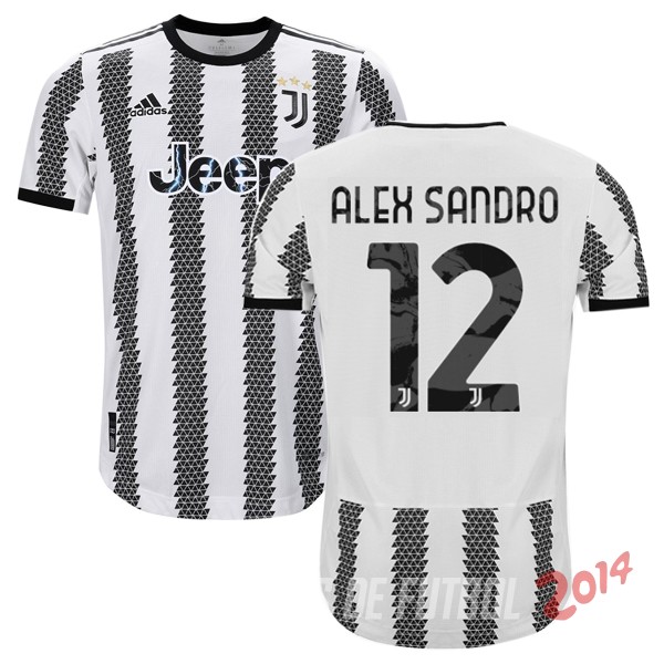 NO.12 Alex Sandro de Camiseta Del Juventus Primera Equipacion 2022/2023