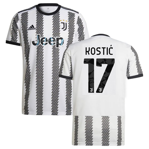 NO.17 Kostić de Camiseta Del Juventus Primera Equipacion 2022/2023