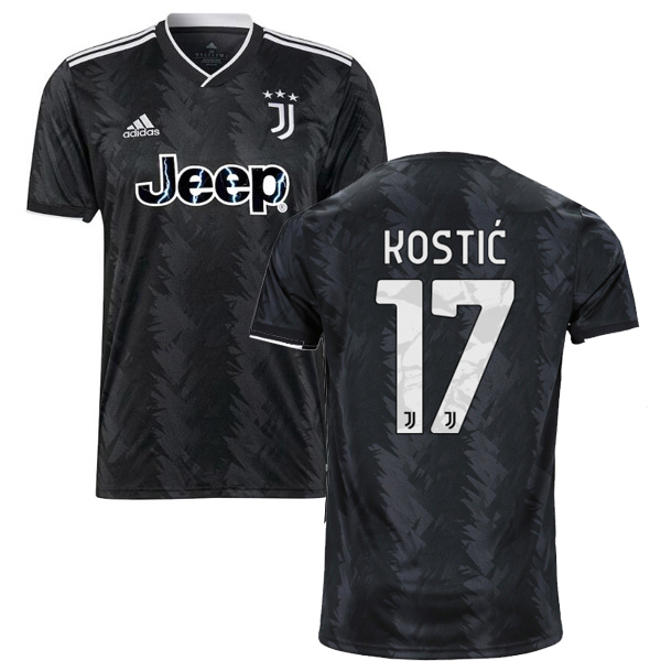 NO.17 Kostić de Camiseta Del Juventus Seconda Equipacion 2022/2023