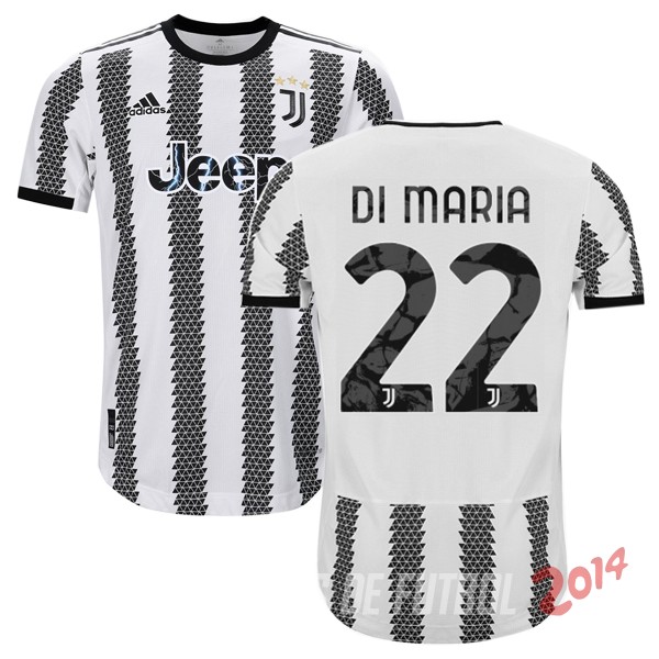 NO.22 Di Maria de Camiseta Del Juventus Primera Equipacion 2022/2023