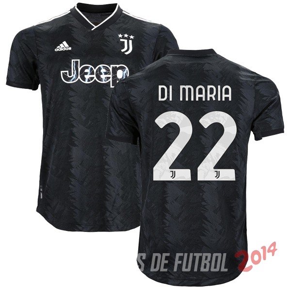 NO.22 Di Maria de Camiseta Del Juventus Seconda Equipacion 2022/2023
