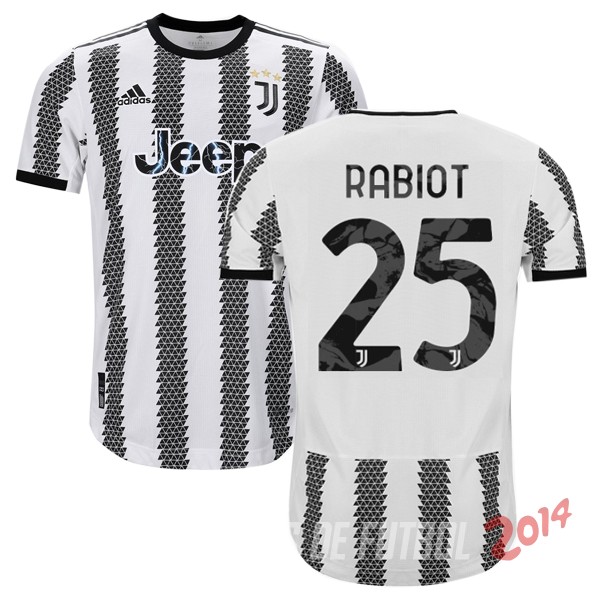 NO.25 Rabiot de Camiseta Del Juventus Primera Equipacion 2022/2023