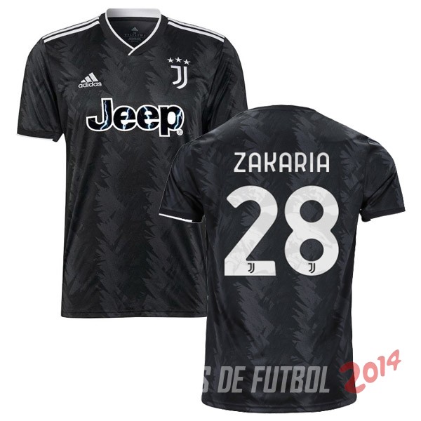NO.28 Zakaria de Camiseta Del Juventus Seconda Equipacion 2022/2023