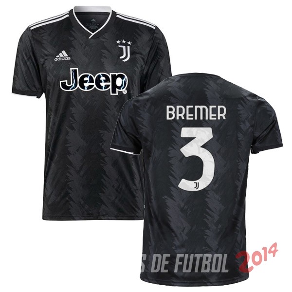 NO.3 Bremer de Camiseta Del Juventus Segunda Equipacion 2022/2023