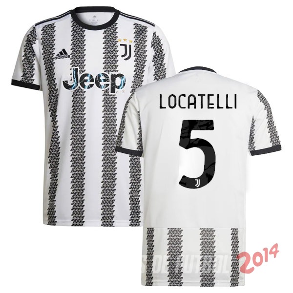 NO.5 Locatelli de Camiseta Del Juventus Primera Equipacion 2022/2023
