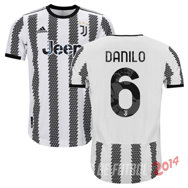 NO.6 Danilo de Camiseta Del Juventus Primera Equipacion 2022/2023