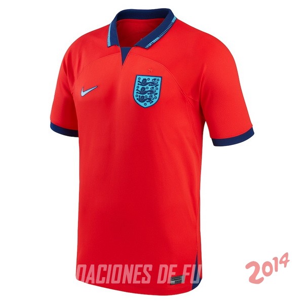 Camiseta De Inglaterra de la Seleccion Seconda Copa del mundo 2022