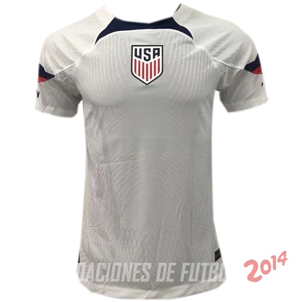 Tailandia Camiseta De Estados Unidos de la Seleccion Primera Jugadores Copa del Mundo 2022