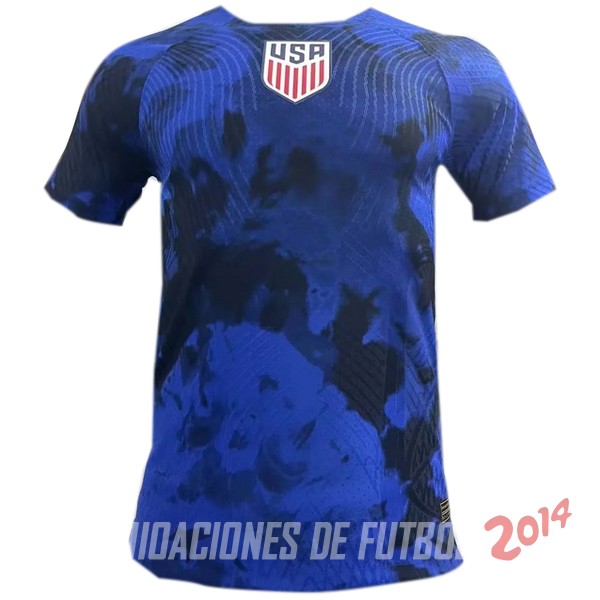 Tailandia Camiseta De Estados Unidos de la Seleccion Seconda Jugadores Copa del Mundo 2022