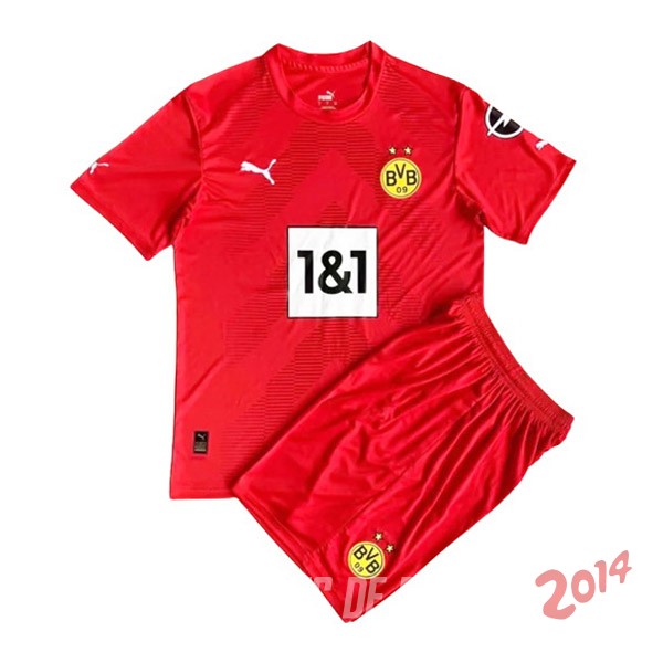 Camiseta Del Borussia Dortmund Nino Portero 2022/2023 Rojo