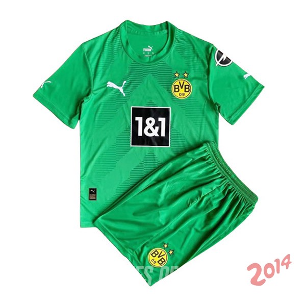 Camiseta Del Borussia Dortmund Nino Portero 2022/2023 Verde