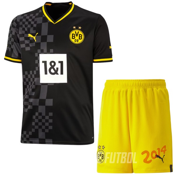 Camiseta Del Borussia Dortmund Nino Segunda 2022/2023