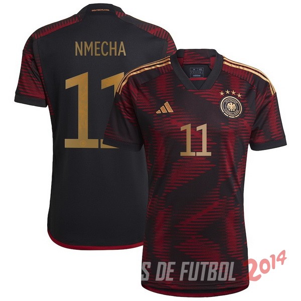 NO.11 Nmecha Camiseta De Alemania Seconda Copa del mundo 2022