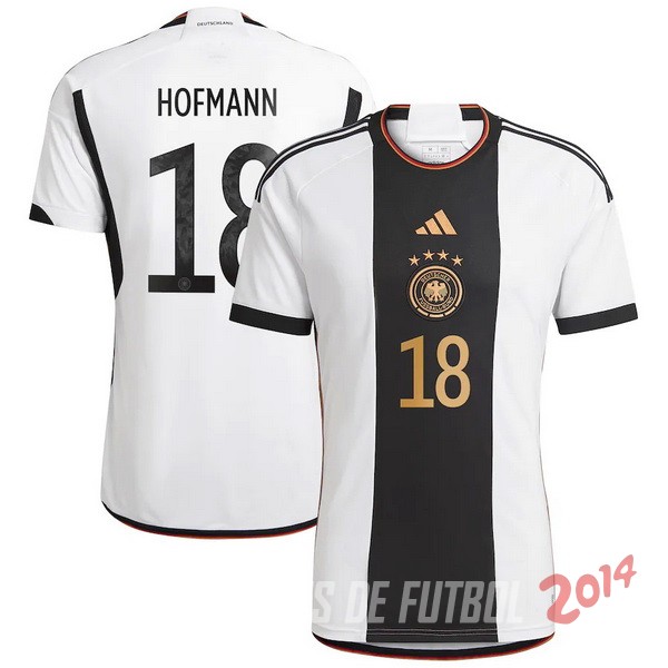 NO.18 Hofmann Camiseta De Alemania Primera Copa del mundo 2022