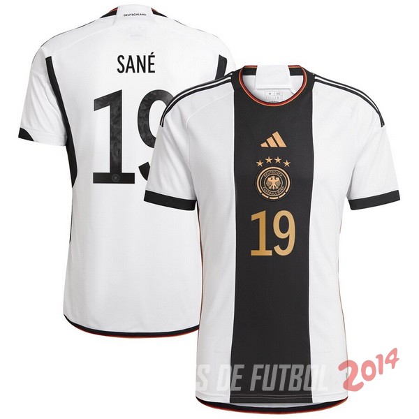 NO.19 Sané Camiseta De Alemania Primera Copa del mundo 2022