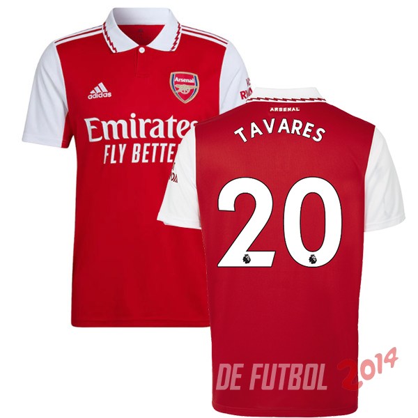 NO.20 Tavares Camiseta Del Arsenal Primera 2022/2023