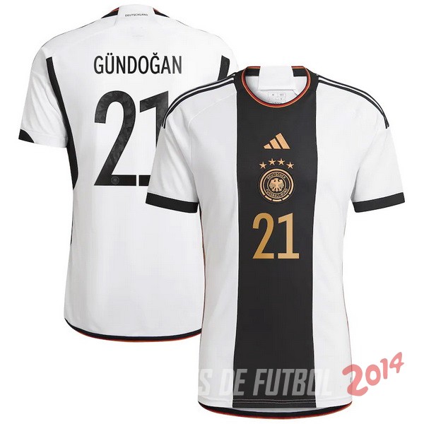 NO.21 Gündogan Camiseta De Alemania Primera Copa del mundo 2022