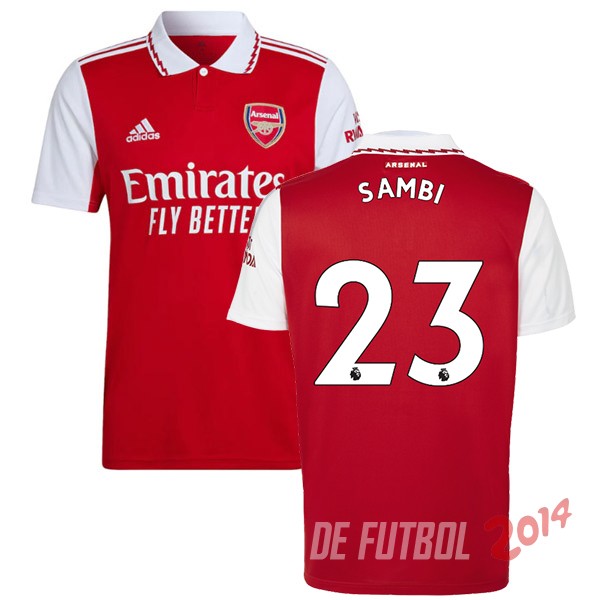 NO.23 Sambi Camiseta Del Arsenal Primera 2022/2023