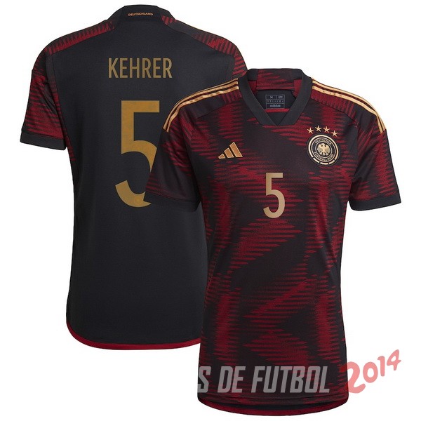 NO.5Kehrer Camiseta De Alemania Seconda Copa del mundo 2022