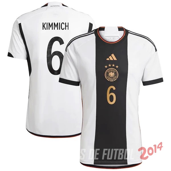 NO.6 Kimmich Camiseta De Alemania Primera Copa del mundo 2022