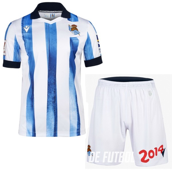 Camiseta Del Conjunto Completo Real Sociedad Ninos Primera 2023/2024