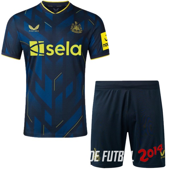 Camiseta Del Conjunto Completo Newcastle United Nino Tercera 2023/2024