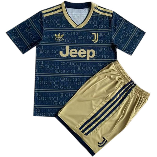 Camiseta Del Conjunto Completo Juventus Especial Azul Amarillo 2023/2024