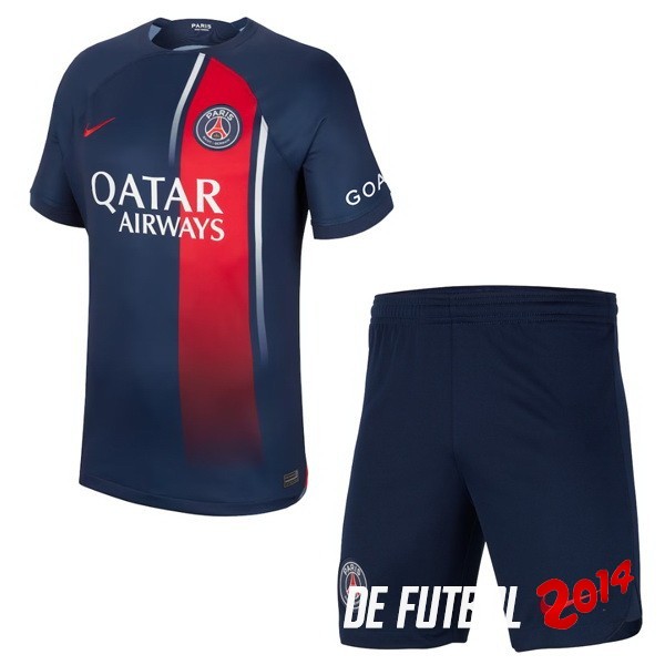 Camiseta Del Conjunto Completo Hombre Paris Saint Germain Primera 2023/2024