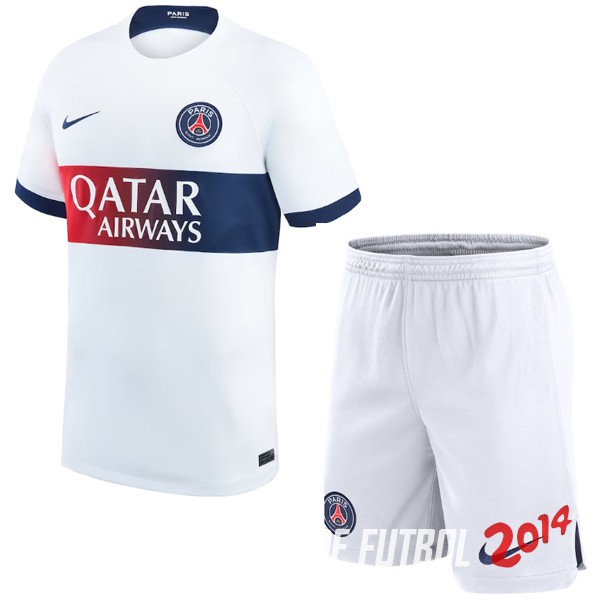 Camiseta Del Conjunto Completo Hombre Paris Saint Germain Segunda 2023/2024
