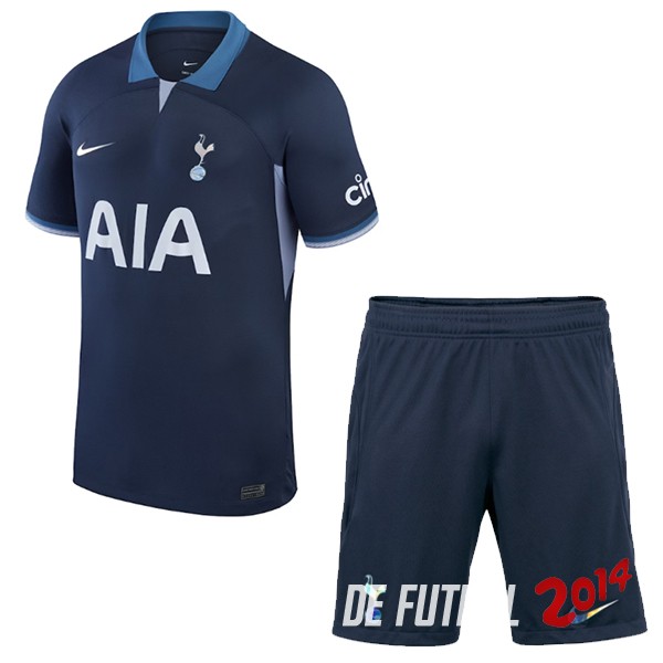 Camiseta Del Conjunto Completo Hombre Tottenham Hotspur Segunda 2023/2024