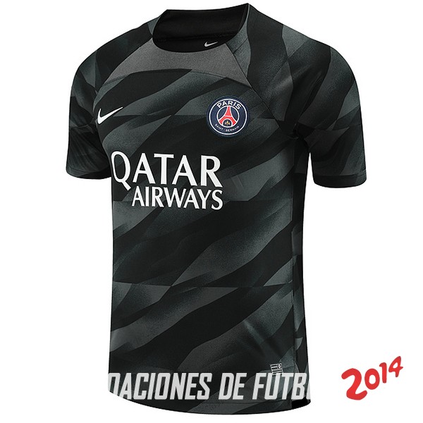 Tailandia Camiseta Del Paris Saint Germain Portero 2023/2024 Negro