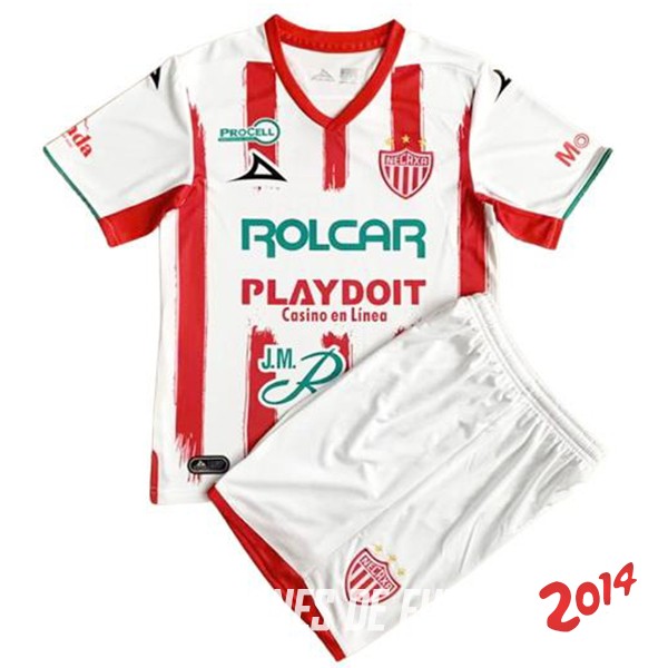 Camiseta Del Conjunto Completo Club Necaxa Nino Primera 2022/2023