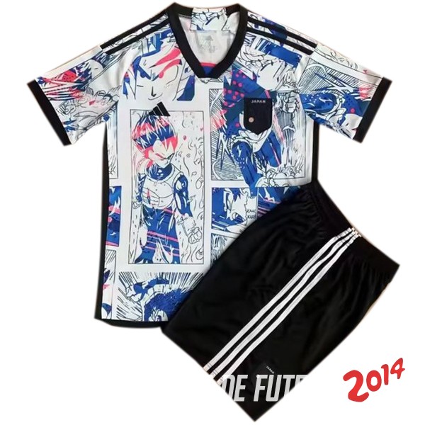 Camiseta Del Conjunto Completo Japon Nino Primera 2022