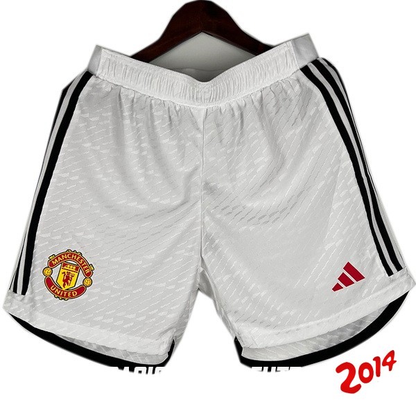 Camiseta Jugadores Del Manchester United Pantalones Primera 2023/2024