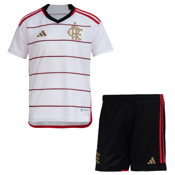 Camiseta Del Conjunto Completo Flamengo Nino Segunda 2023/2024