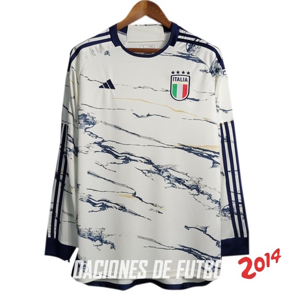 Tailandia Camiseta Del Italia Segunda Manga Larga 2023