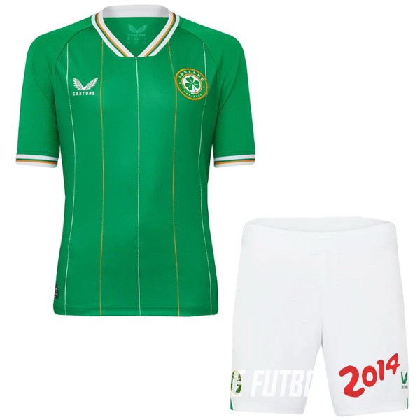 Camiseta Del Conjunto Completo Irlanda Nino 2023