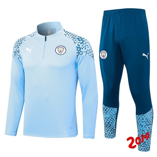 Chandal Manchester City Azul Claro 2023-2024