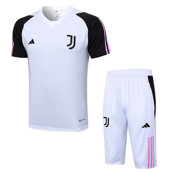 Entrenamiento Conjunto Completo Juventus 2023/2024 Negro Blanco Rosa