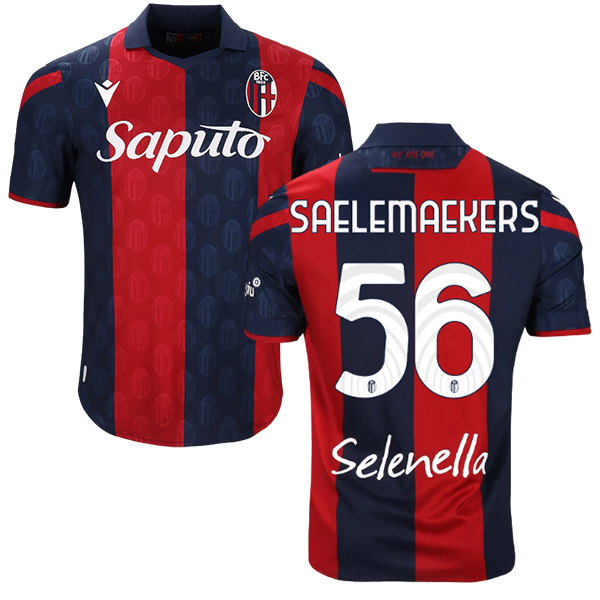 NO.56 Camiseta Del Conjunto Completo Bologna Primera 2023/2024