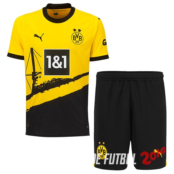 Camiseta Del Conjunto Completo Borussia Dortmund Primera 2023/2024